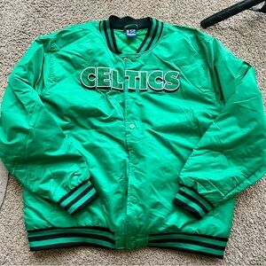 Celtics Green Men's Varsity Jacket